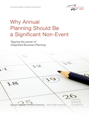 Why Annual Planning Should be a Significant Non-Event